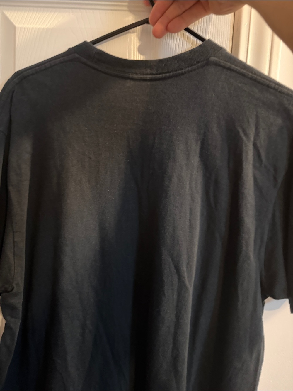 Supreme Black Tee with Colorful Face Graphic - Picture 4 of 4